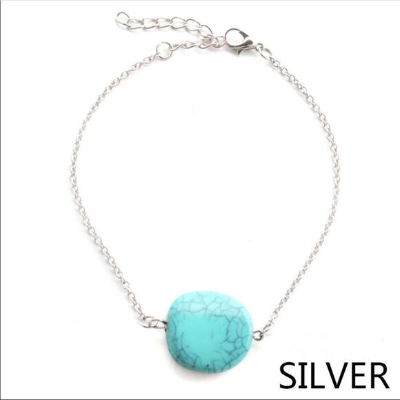 Turquoise Anklet - Picture 4 of 6